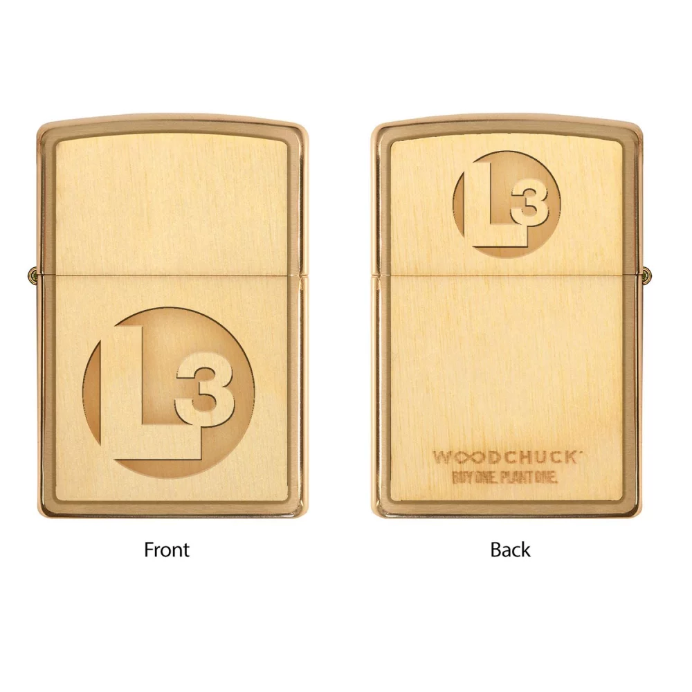 Briquet coupe-vent Zippo® Woodchuck USA en bouleau de l'Amérique.