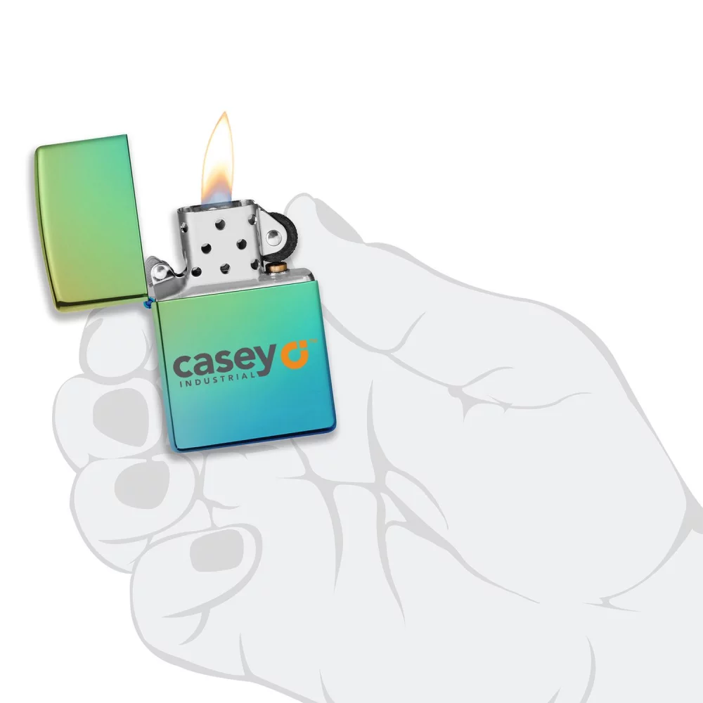 High Polish Teal Zippo® Windproof Lighter