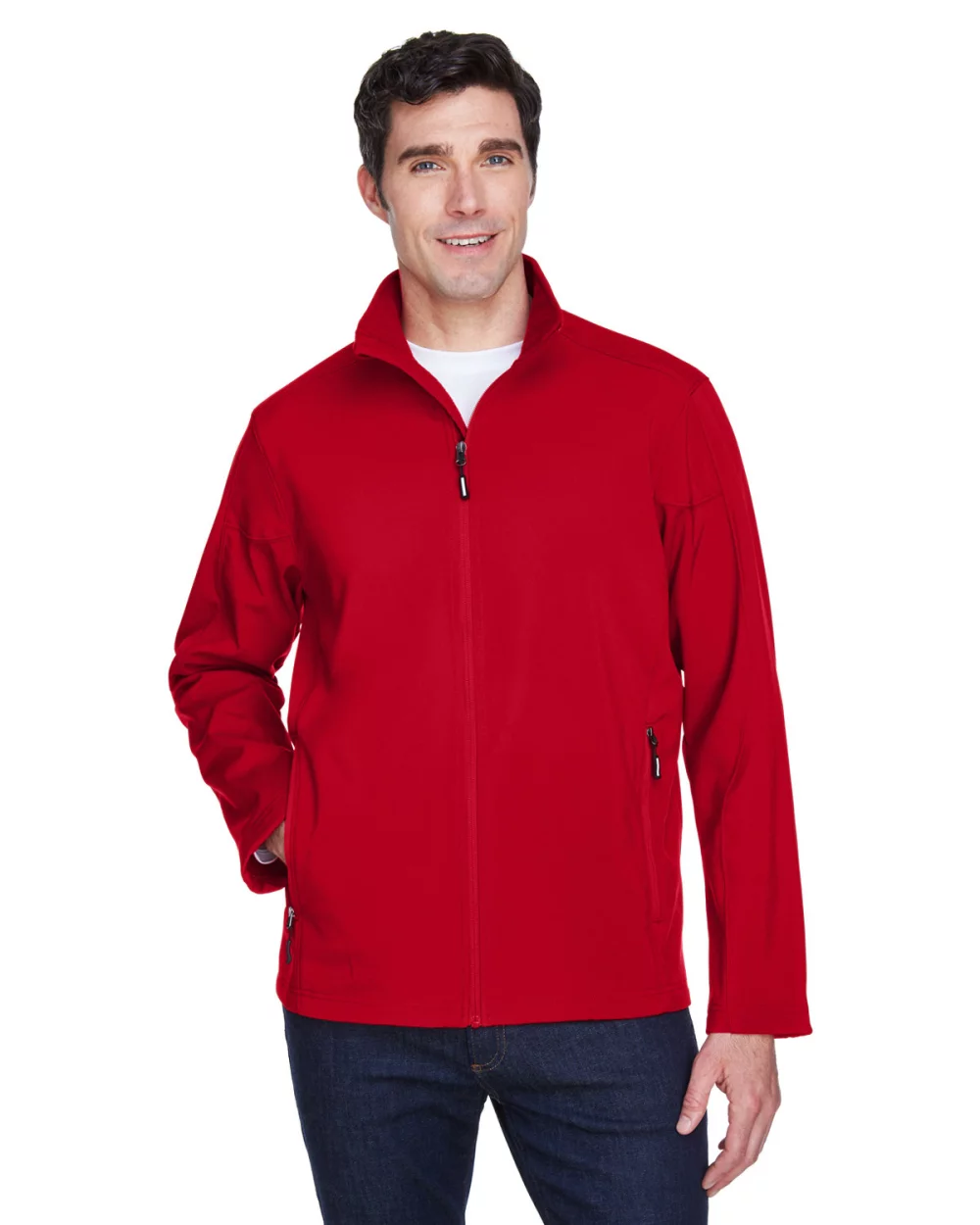 CORE 365 Men's Cruise Two-Layer Fleece Bonded Soft?Shell Jacket
