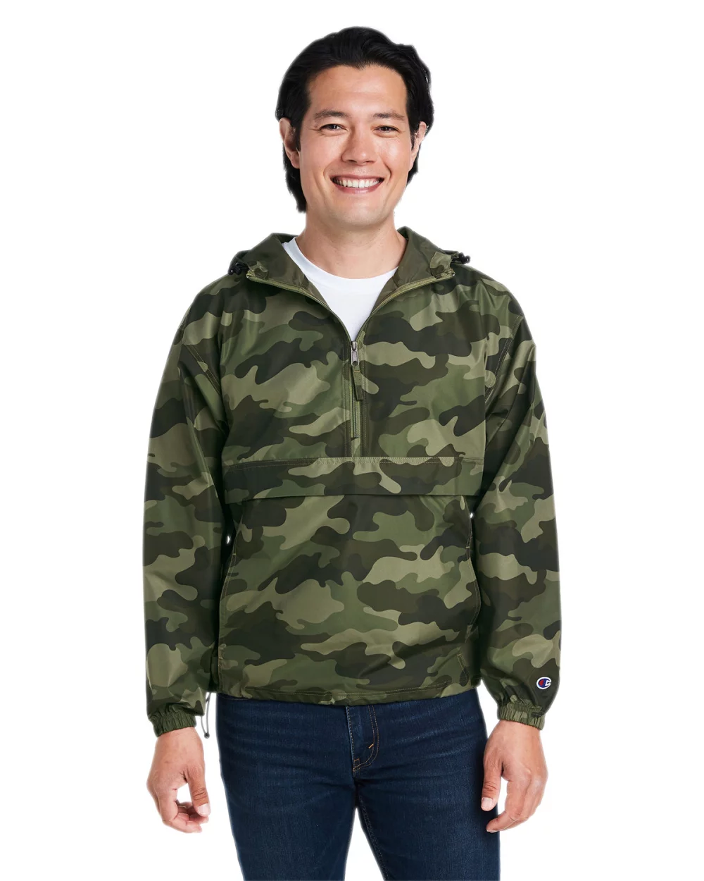 Champion Adult Packable Anorak Quarter-Zip Jacket