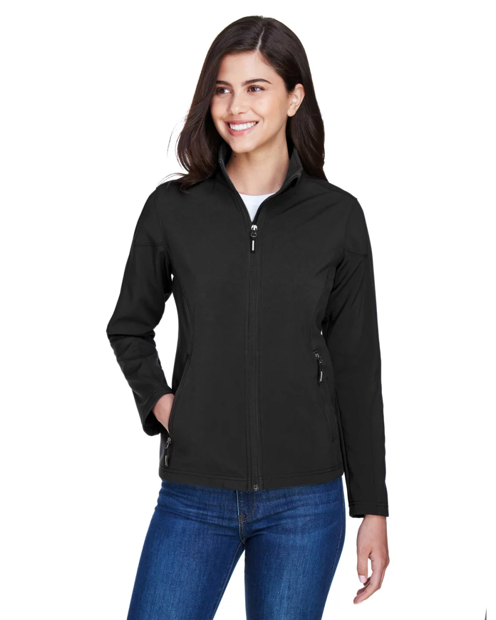 CORE 365 Ladies' Cruise Two-Layer Fleece Bonded Soft?Shell Jacket