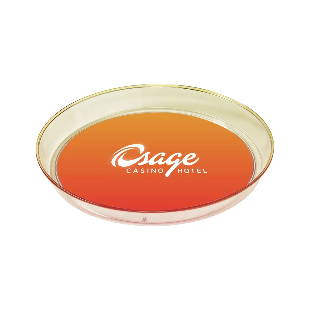 Plateau de service rond