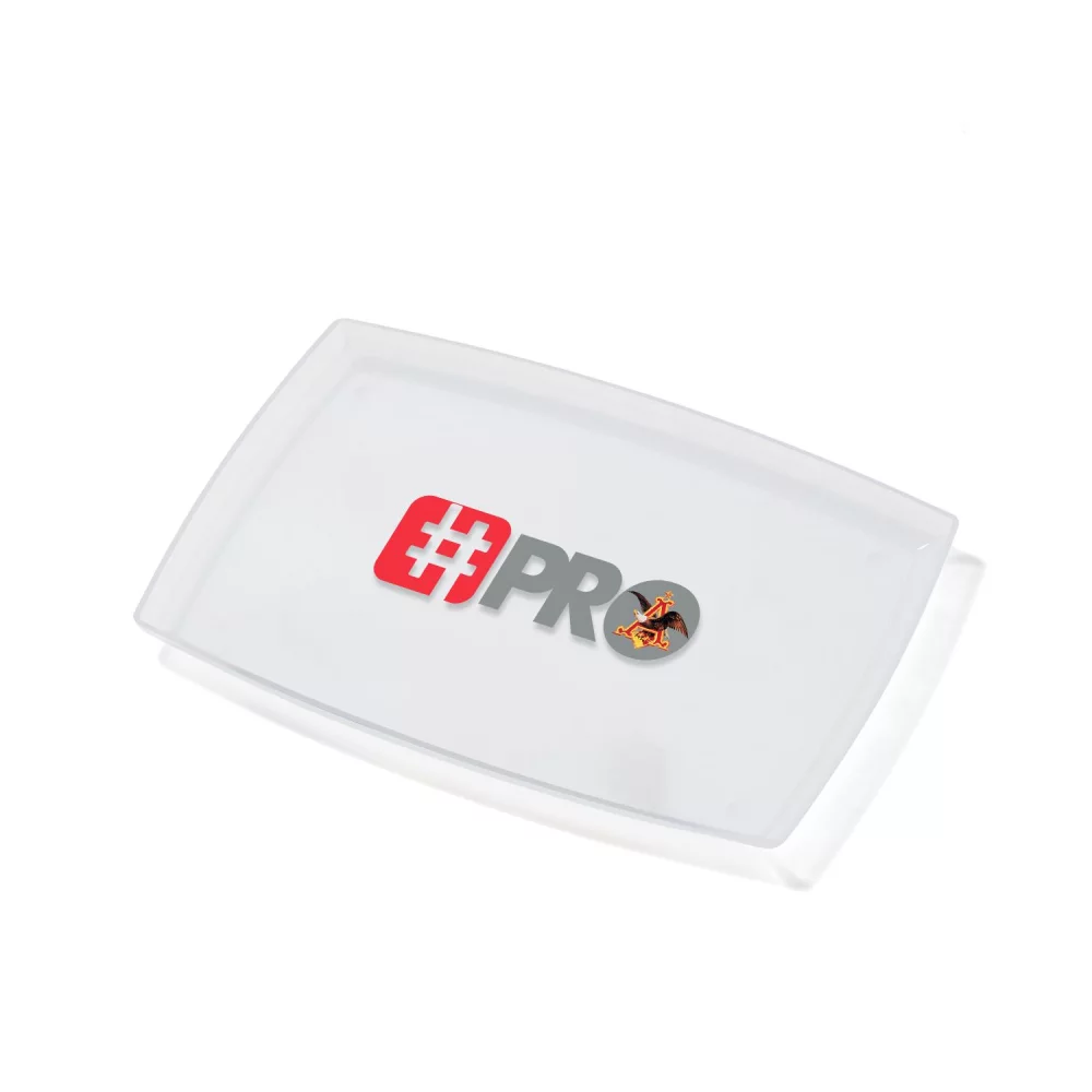 Plateau d'accessoires petit format en couleur pleine