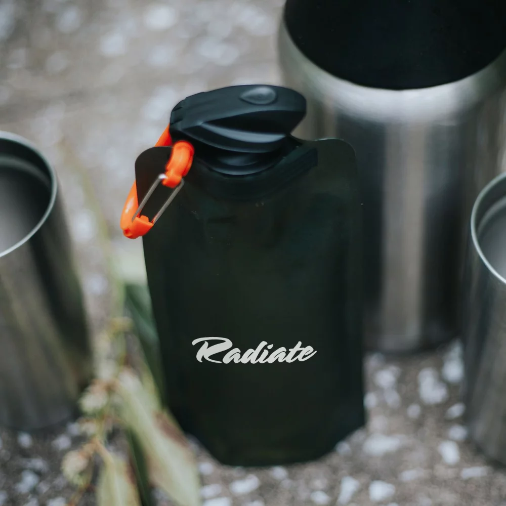 Vapur® Eclipse Bouteille Anti-Fuite Pliable 1L