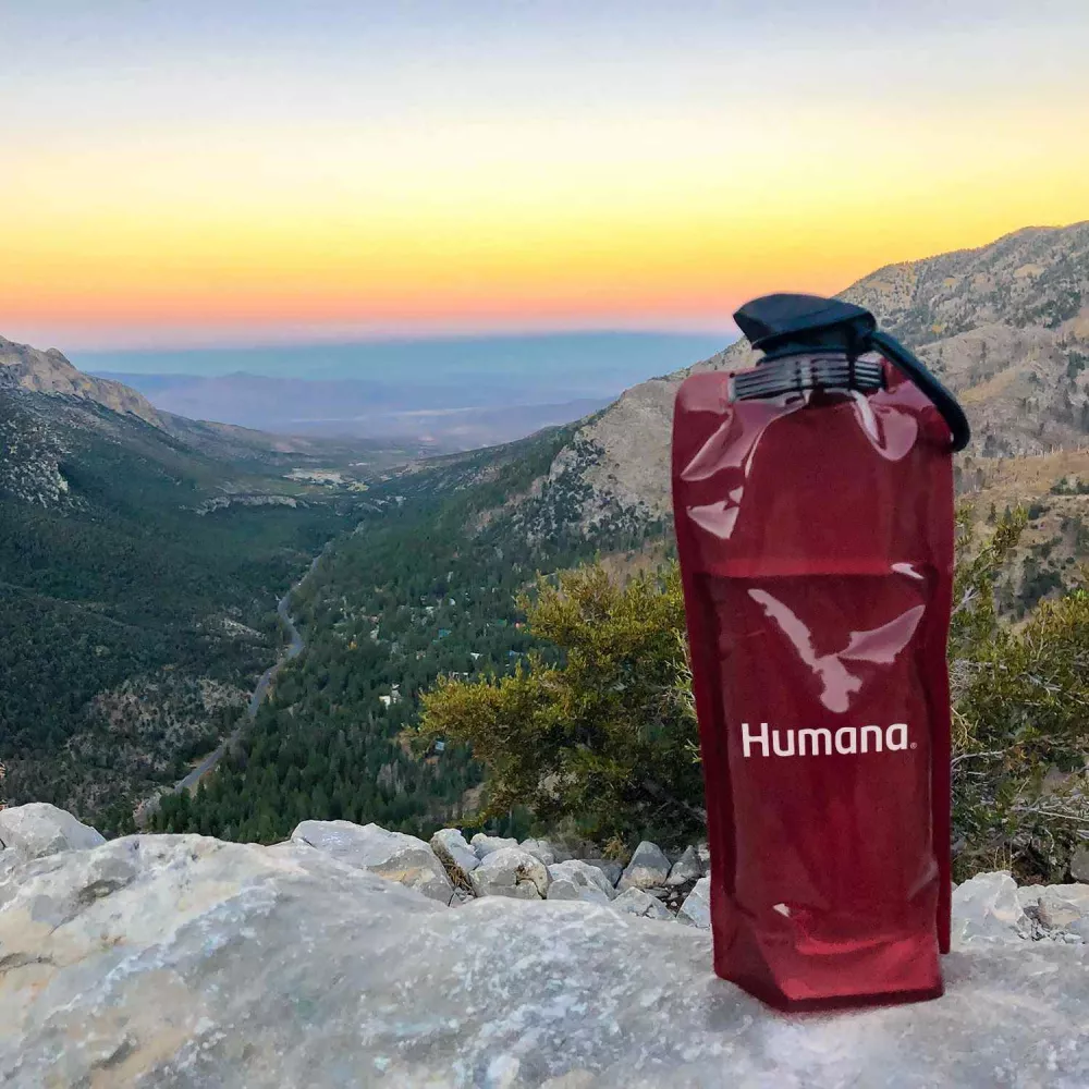 Vapur® Eclipse Bouteille Anti-Fuite Pliable 1L