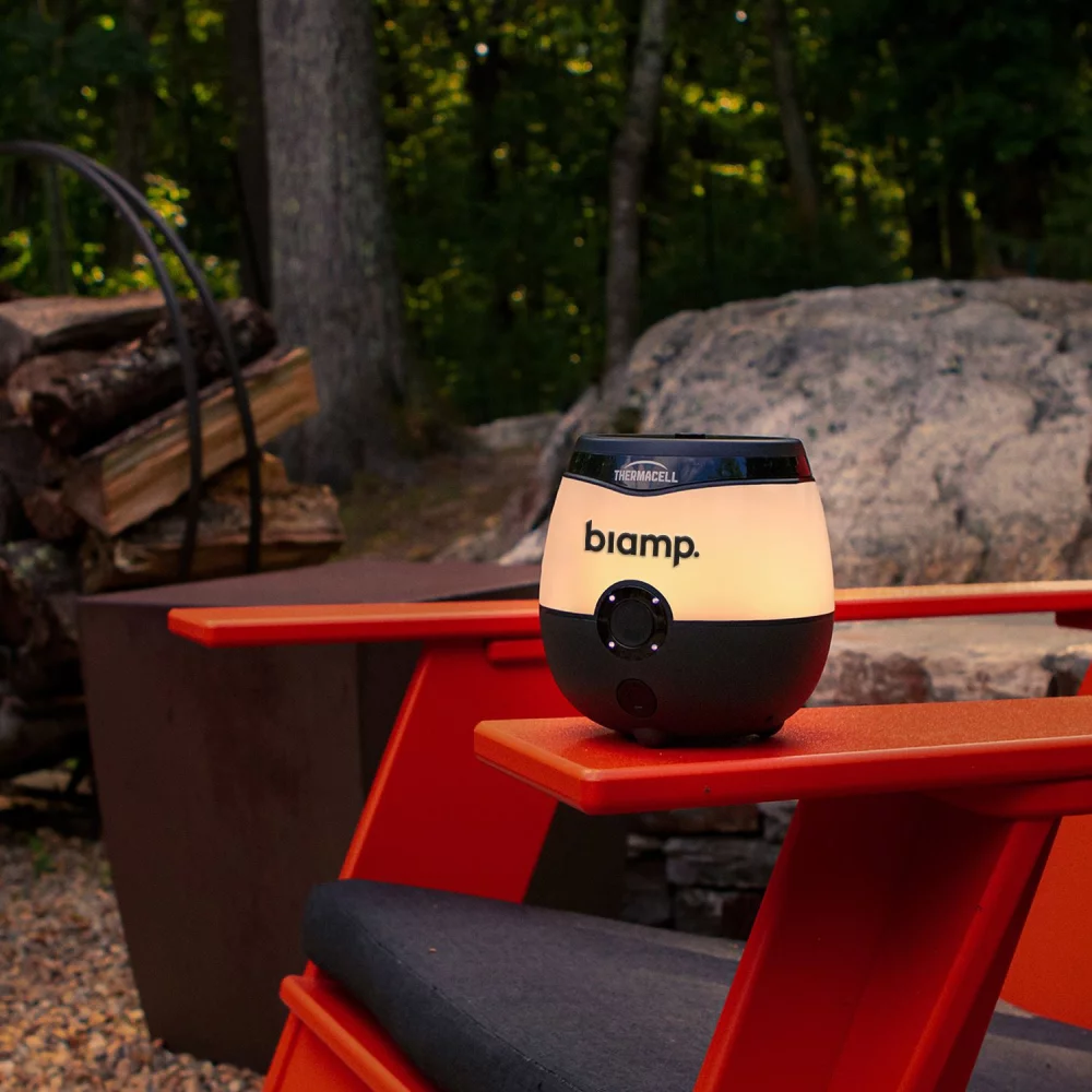 Répulsif contre les moustiques rechargeable Thermacell® + lumière d'ambiance