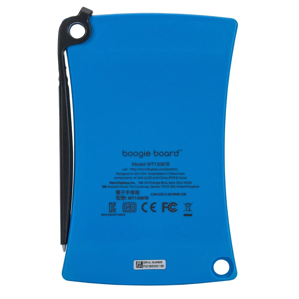 Tablette d'écriture de poche Boogie Board® Jot™ - BLEU
