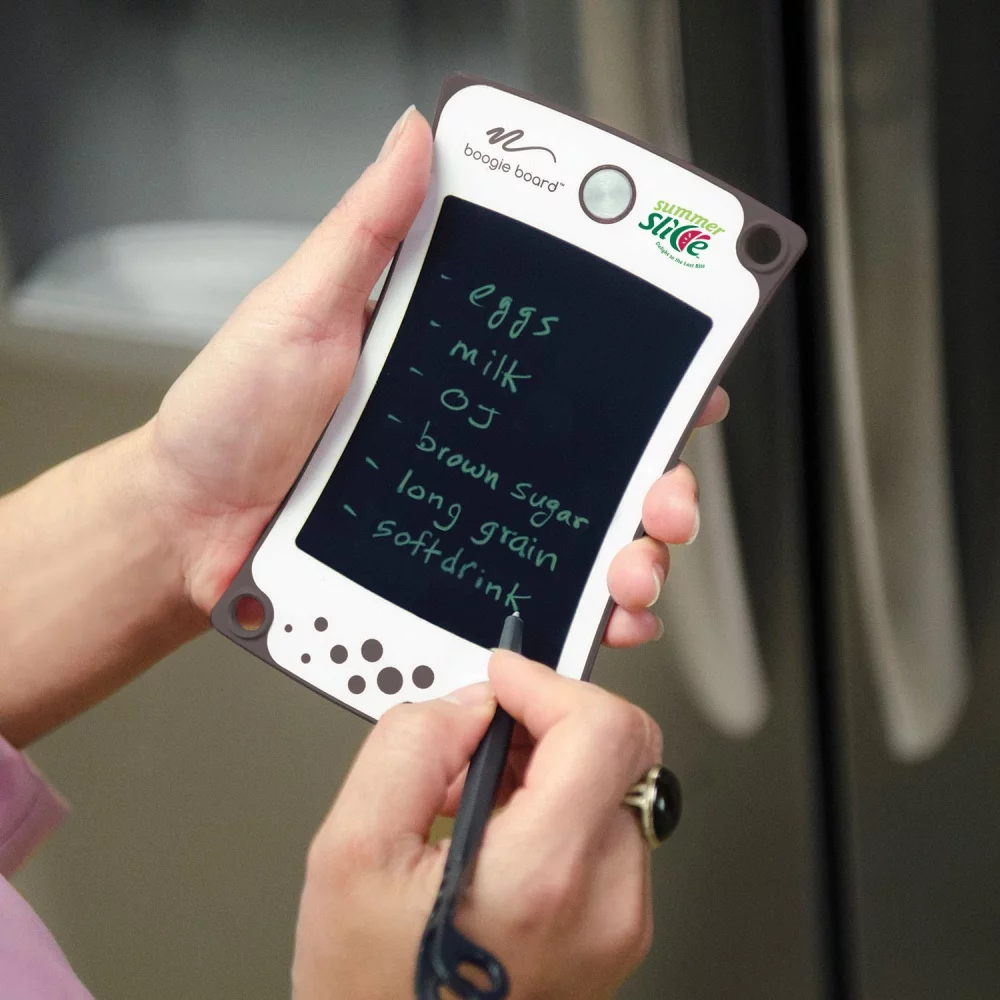 Tablette d'écriture de poche Boogie Board® Jot™ - Gris
