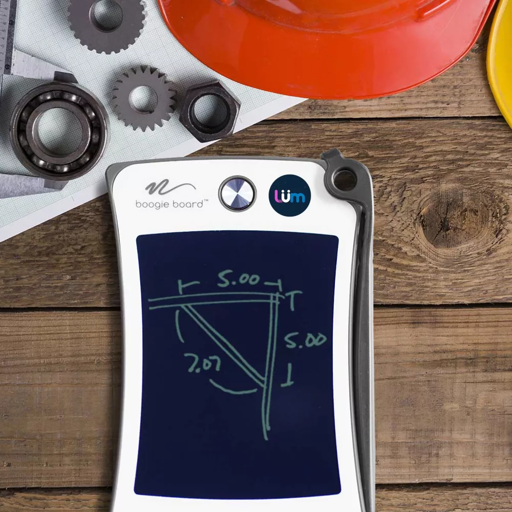 Tablette d'écriture de poche Boogie Board® Jot™ - Gris