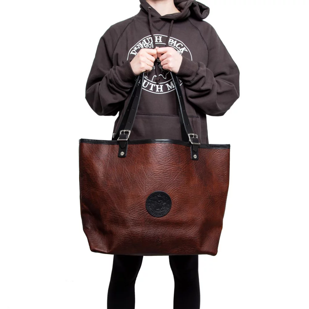 Duluth Pack™ Bison Leather Market Tote