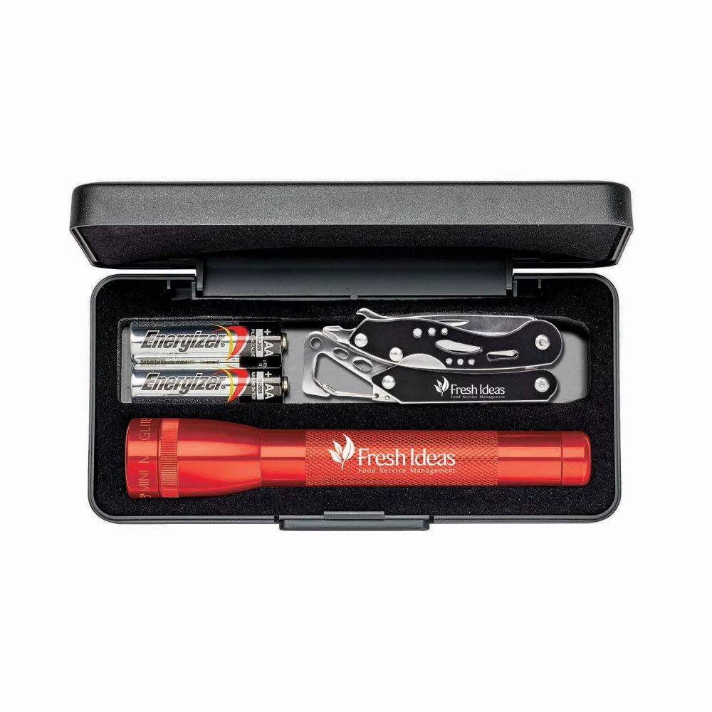 Mini Maglite® "AA" avec outil multifonction Traveler