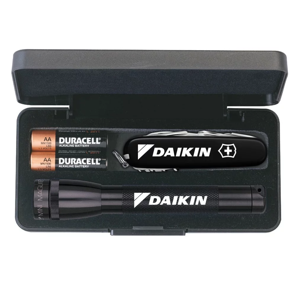 Mini Maglite® "AA" avec Victorinox® Spartan