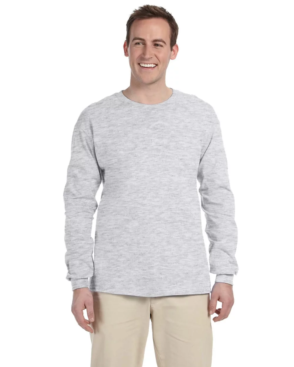 T-shirt à manches longues en coton ultra Gildan pour adultes