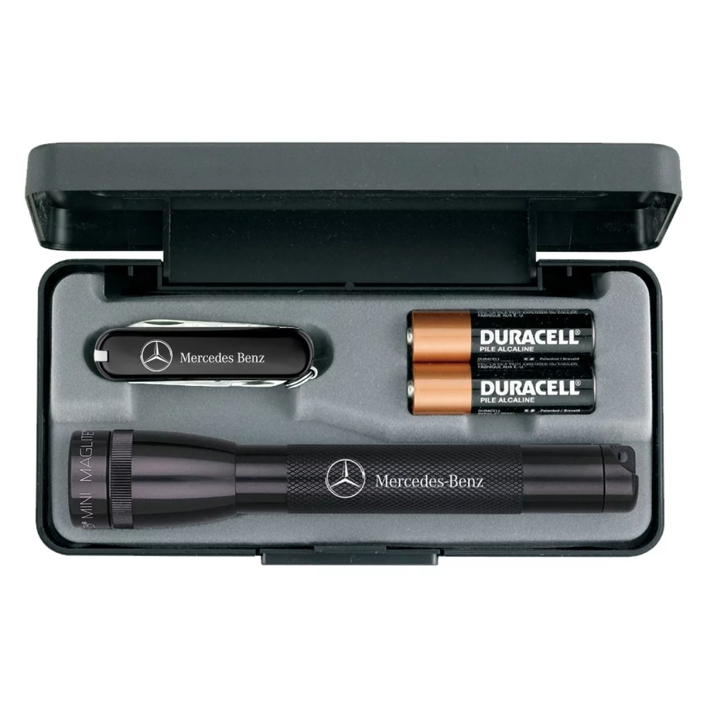 Mini Maglite® avec couteau suisse Victorinox® Classic