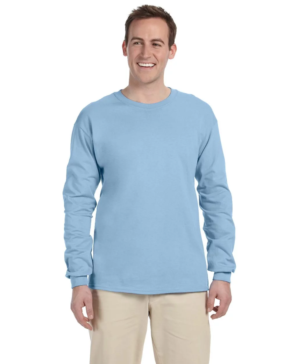 T-shirt à manches longues en coton ultra Gildan pour adultes