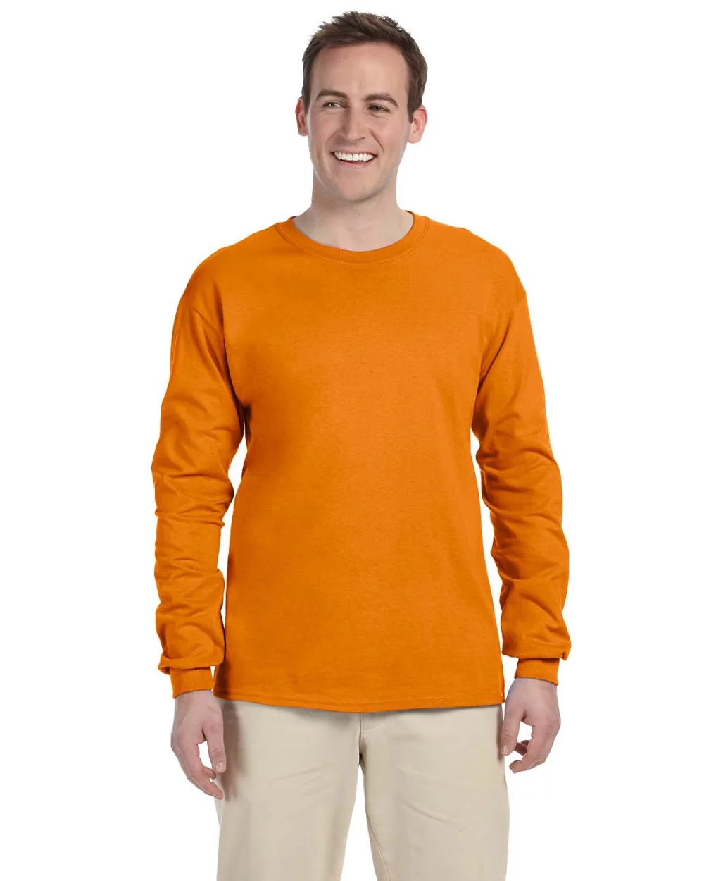 T-shirt à manches longues en coton ultra Gildan pour adultes