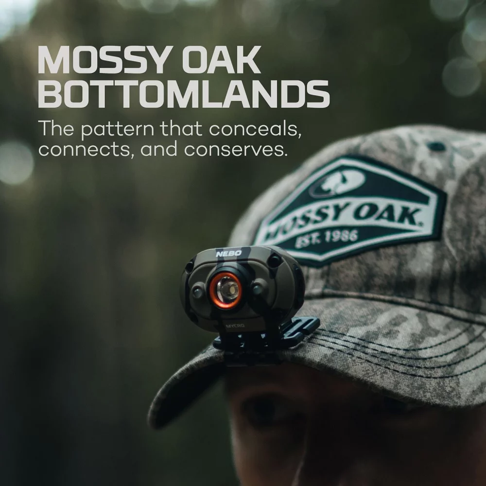 MYCRO RECHARGEABLE HEADLAMP - Mossy Oak
