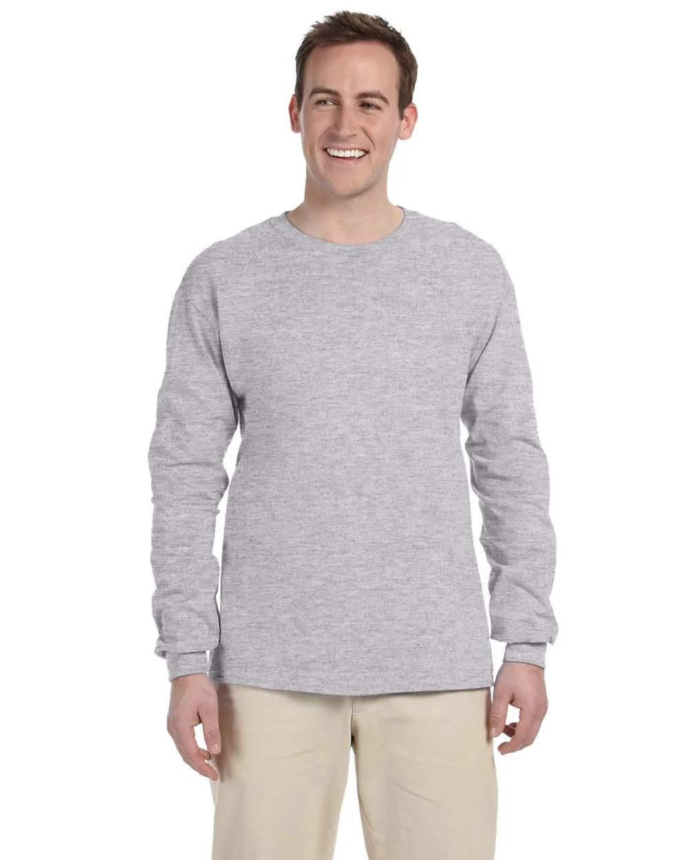 T-shirt à manches longues en coton ultra Gildan pour adultes