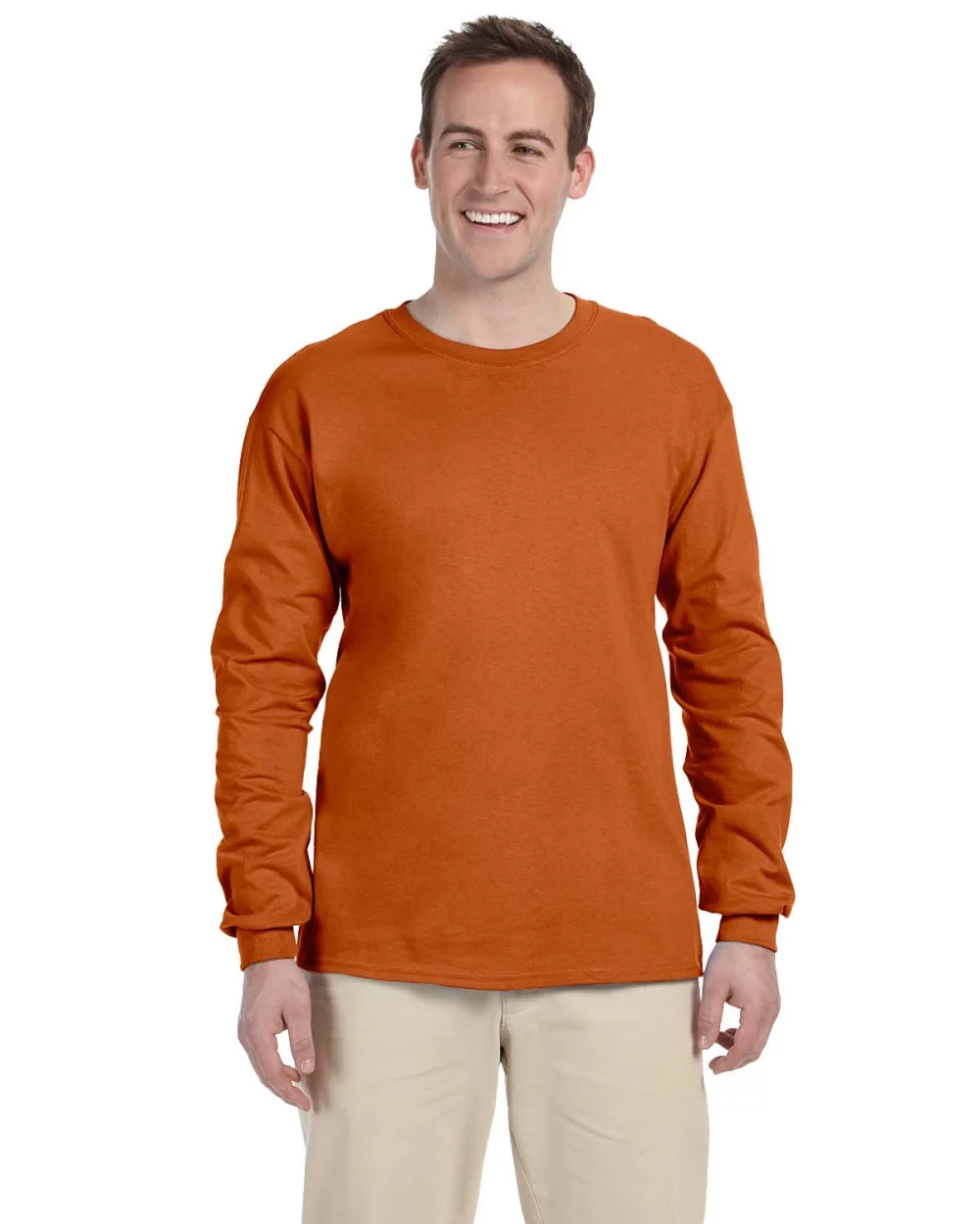 T-shirt à manches longues en coton ultra Gildan pour adultes