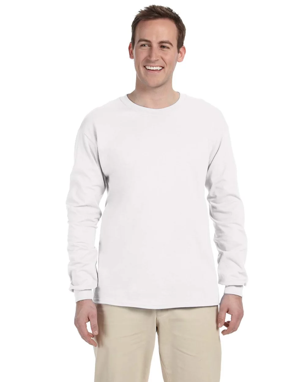 T-shirt à manches longues en coton ultra Gildan pour adultes