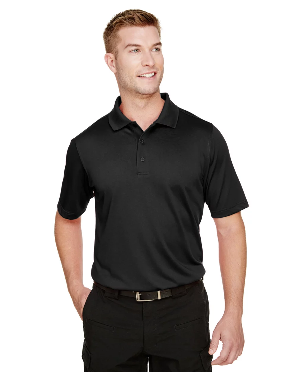 Polo Harriton Advantage Snag Protection Plus IL pour homme grand