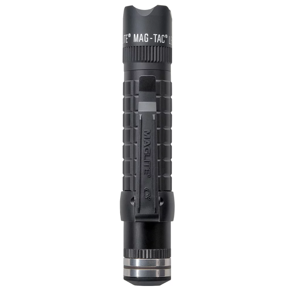 Maglite Magtac LED Rechargeable Flashlight System Crowned Bezel