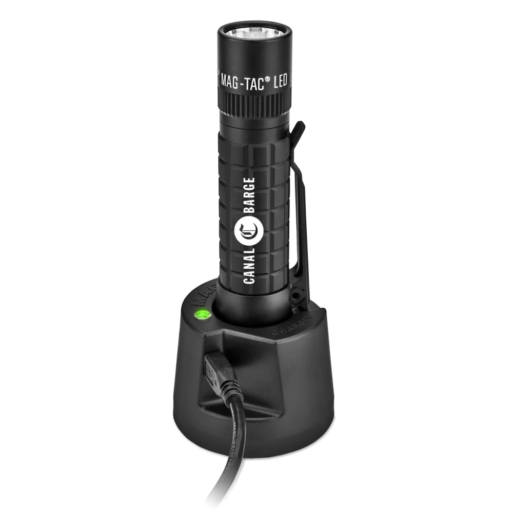 Lampe de poche rechargeable Maglite Magtac LED avec embout lisse