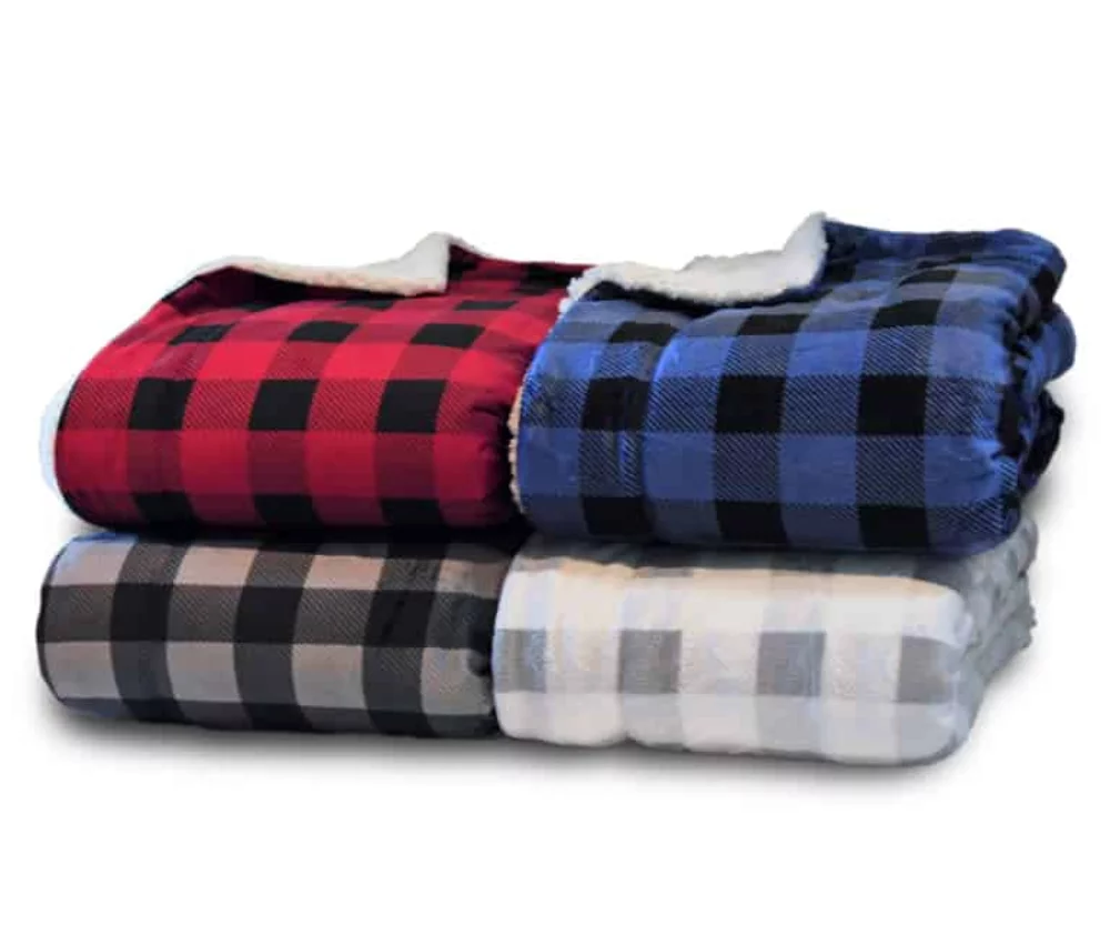 Luxury Faux Fur Fleece Blankets