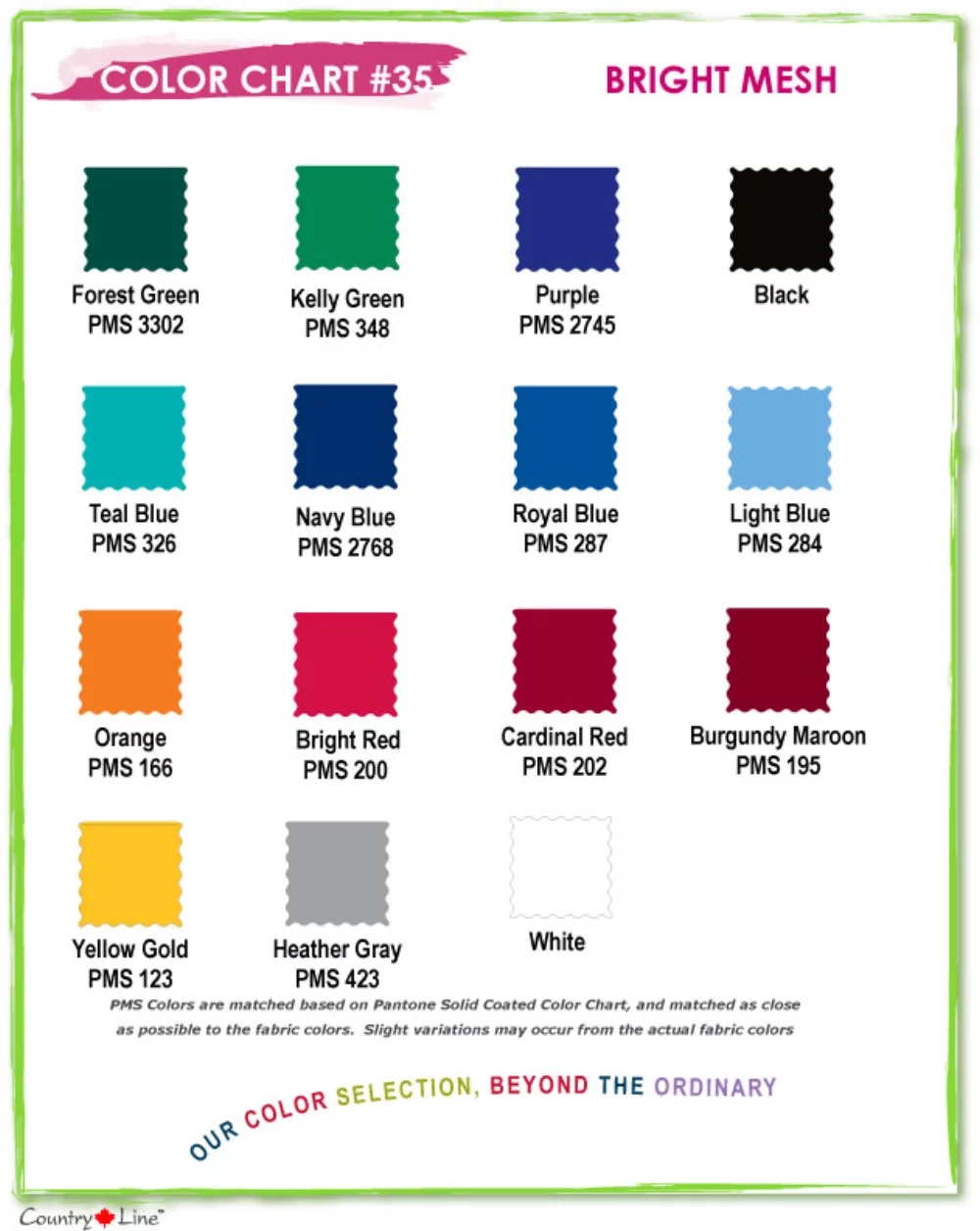 Canadian Made Deluxe Sports Pinnies