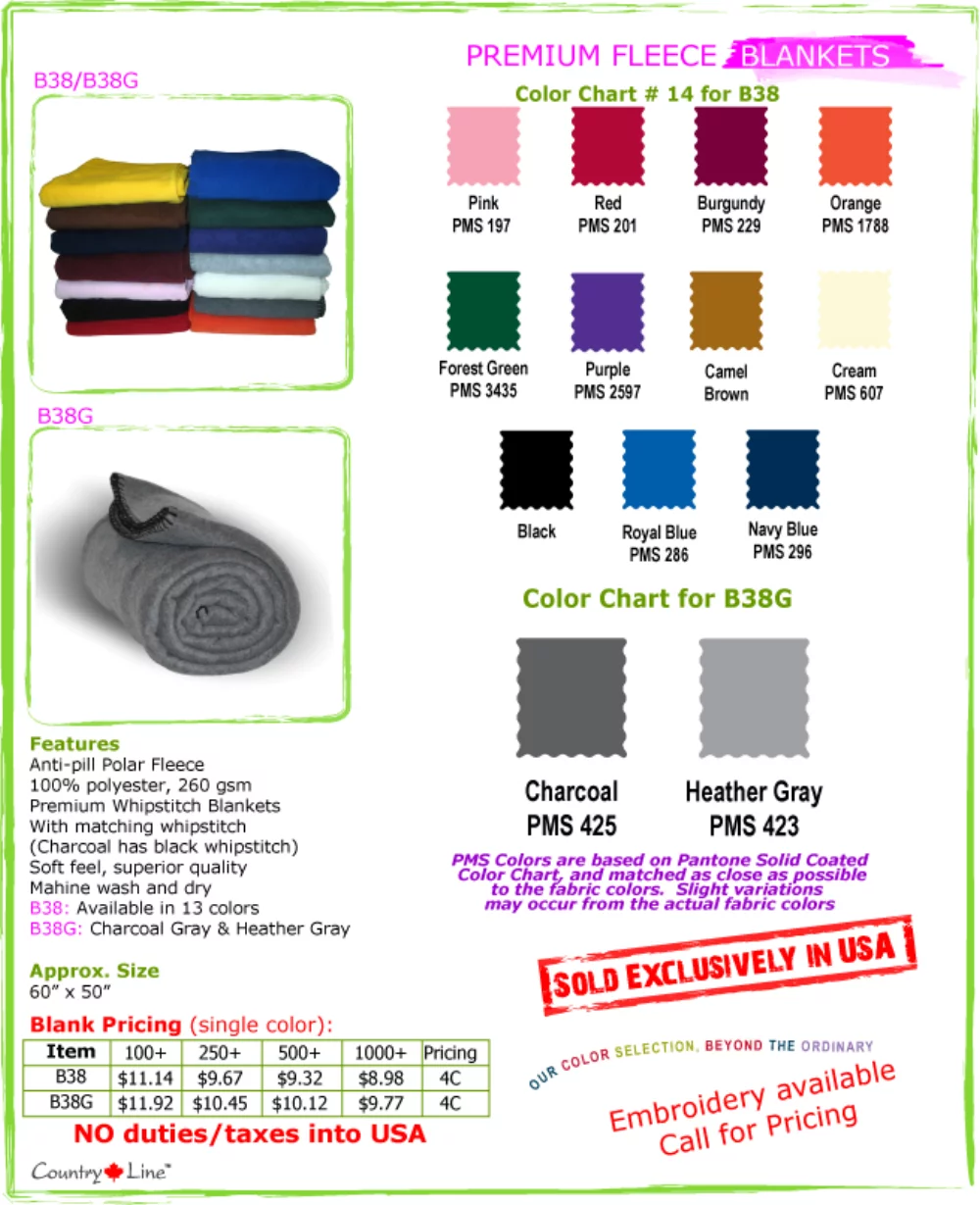 Premium Fleece Blankets