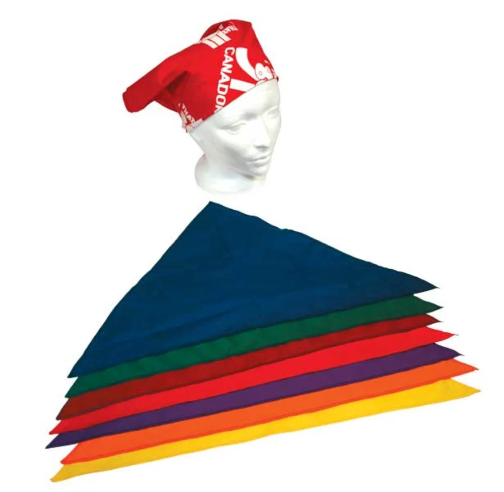 Canadian Made Premium Triangular Bandannas