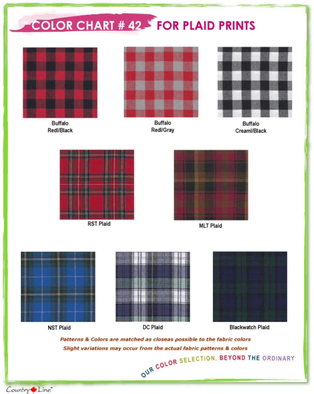 Canadian Made Premium Plaid Pet Bandannas