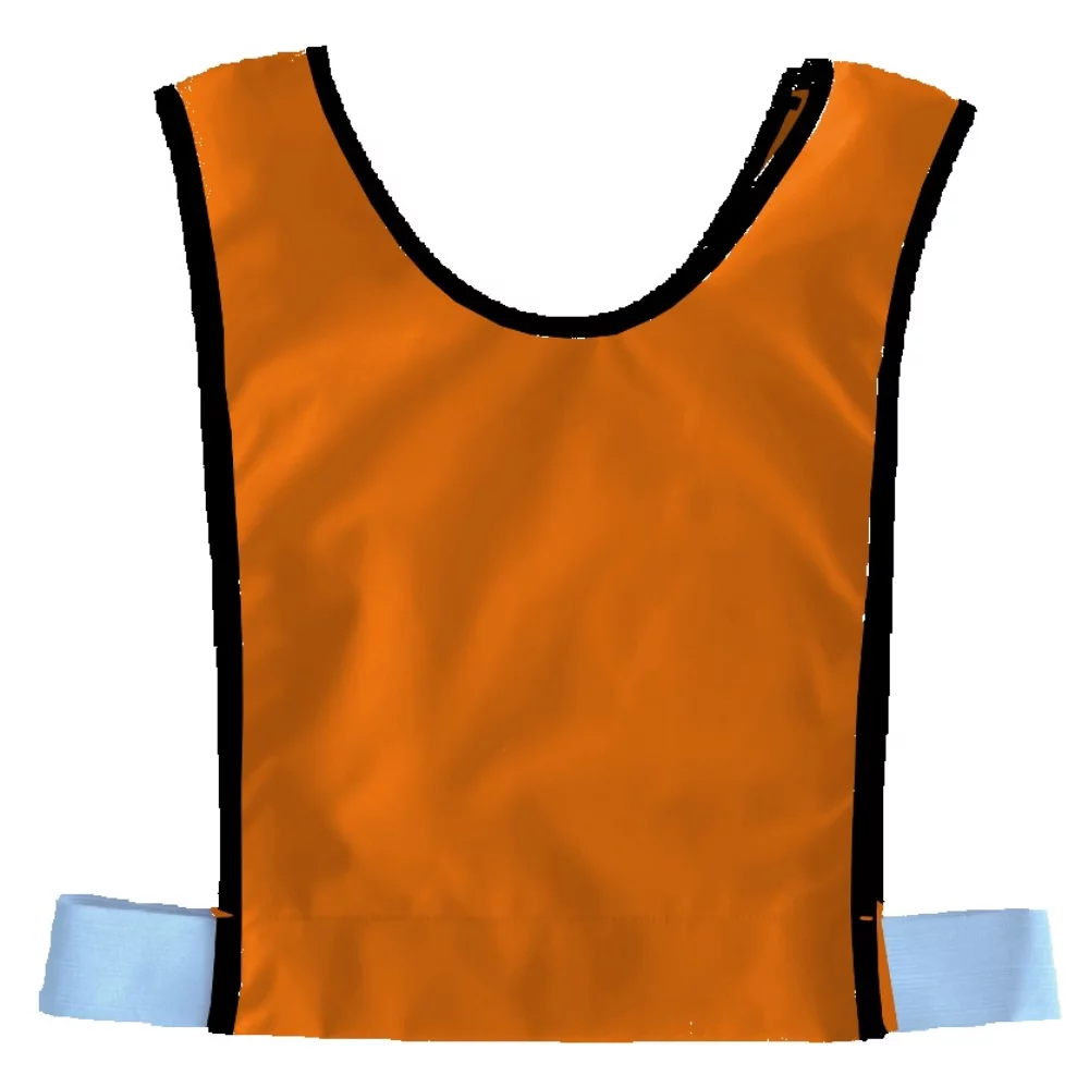 Bavoir d'événement fabriqué au Canada avec bordure de couleur contrastante