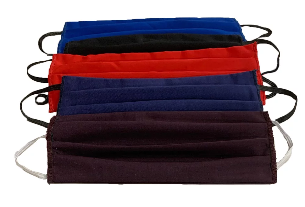 Canadian Made Luxury Cotton Plaid Face Masks