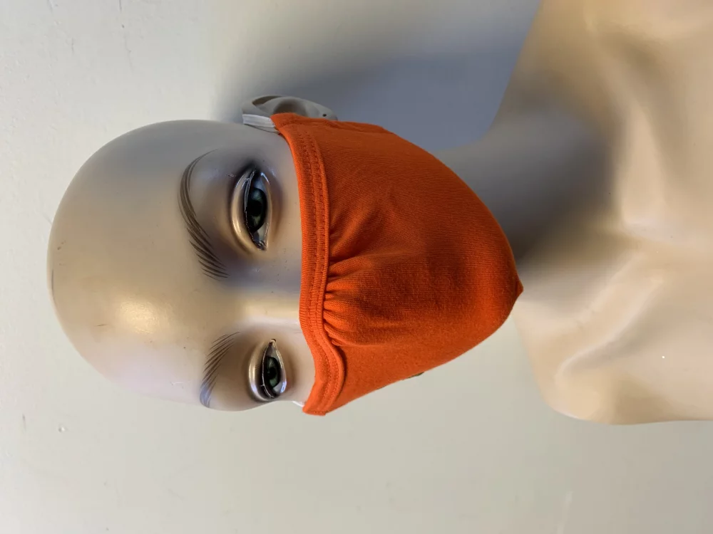 Masques en coton biologique de qualité supérieure fabriqués au Canada, avec des boucles assorties