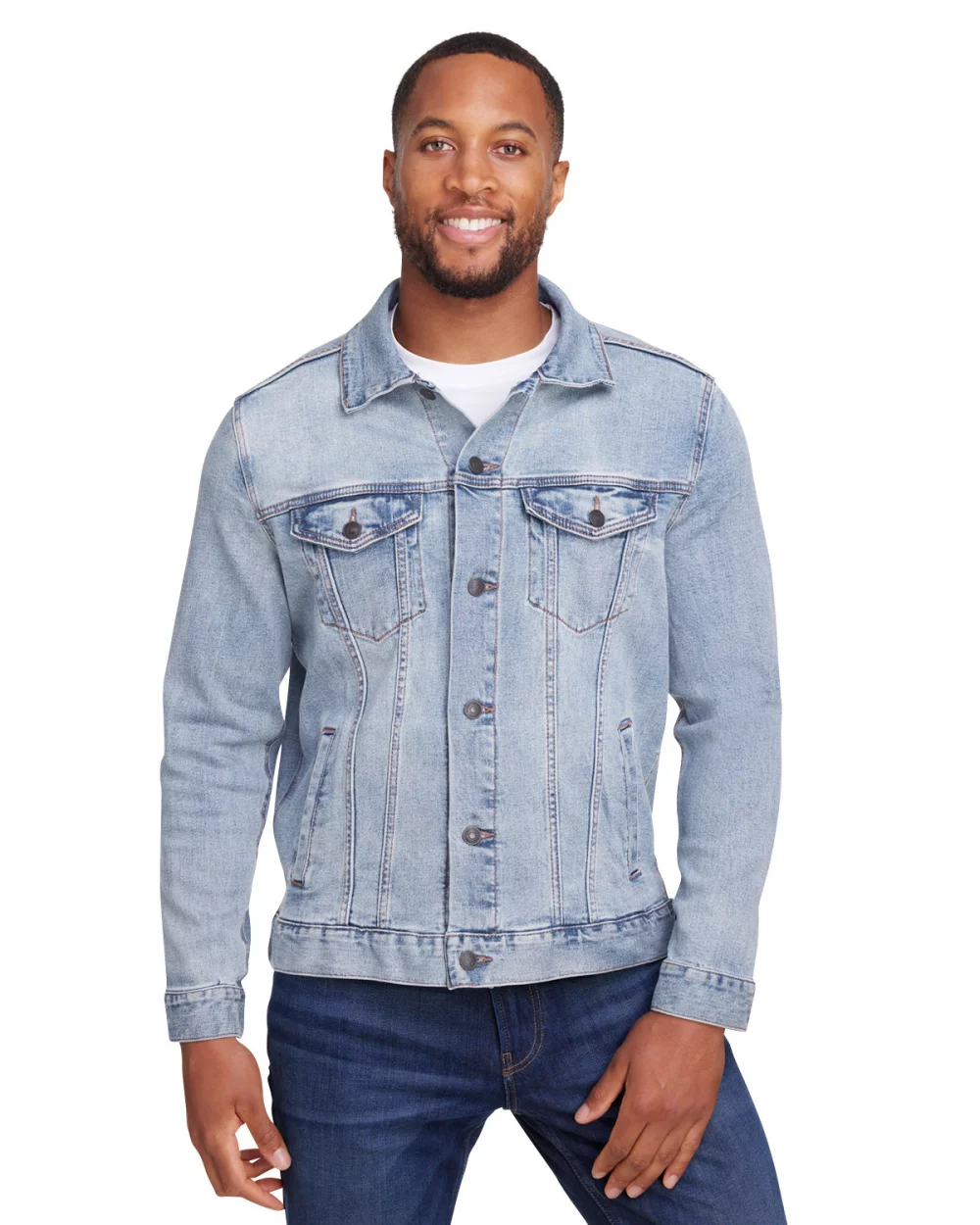 Veste en jean unisexe THREADFAST