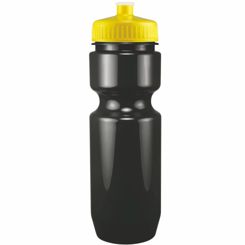 22 Oz. Bike Bottle w/ Push Pull Lid - Solid Colors