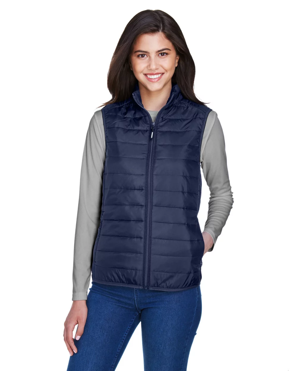 CORE 365 Ladies' Prevail Packable Puffer Vest