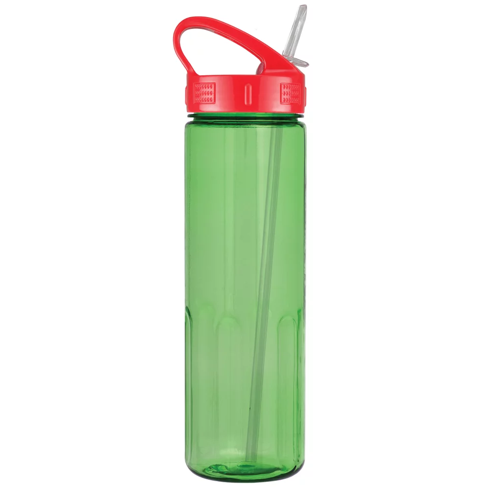 Bouteille Prestige de 24 oz avec couvercle sport et paille