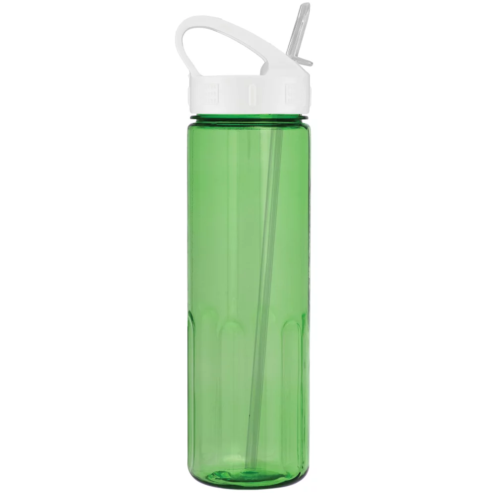 Bouteille Prestige de 24 oz avec couvercle sport et paille