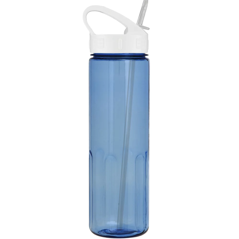 Bouteille Prestige de 24 oz avec couvercle sport et paille