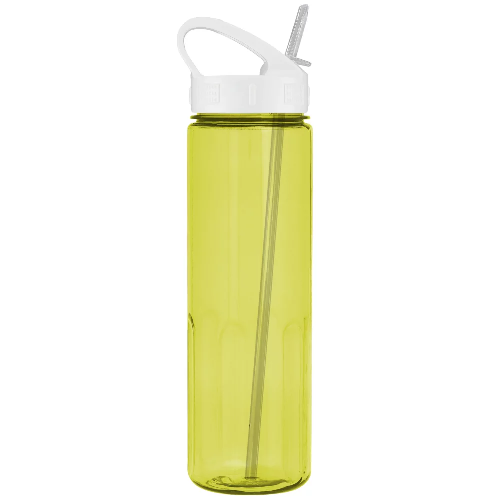 Bouteille Prestige de 24 oz avec couvercle sport et paille