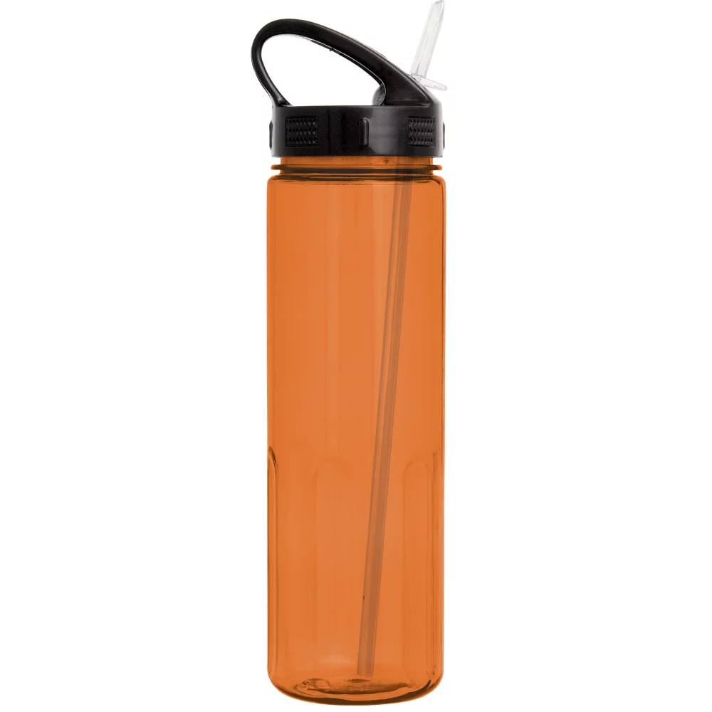 Bouteille Prestige de 24 oz avec couvercle sport et paille
