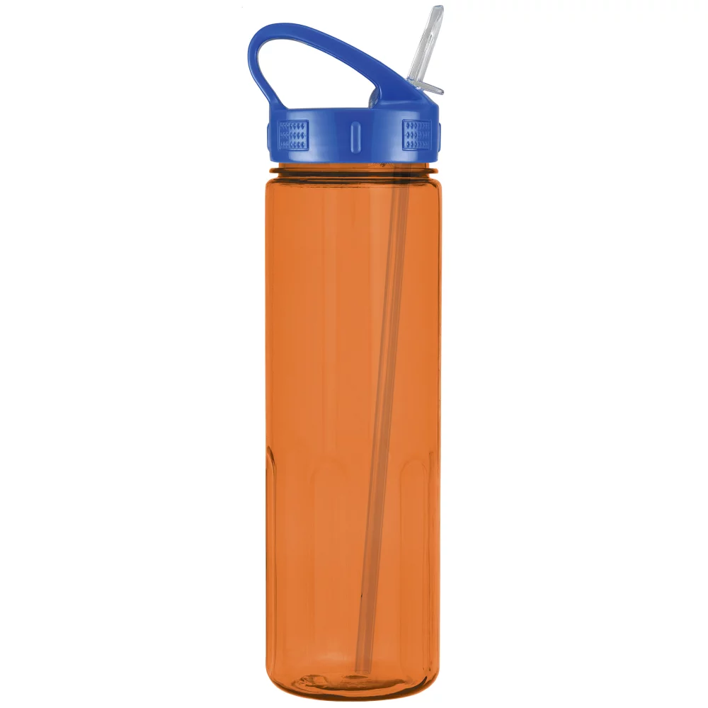 Bouteille Prestige de 24 oz avec couvercle sport et paille