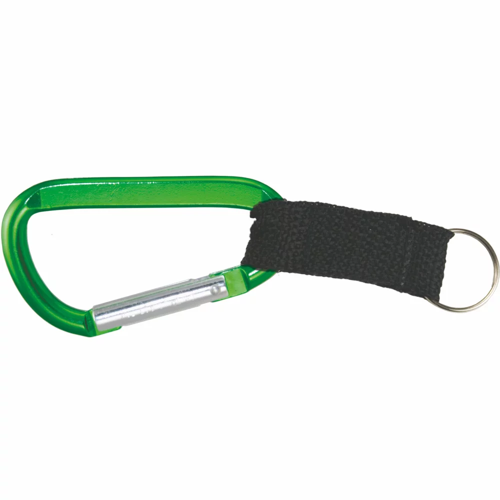3" Large Carabiner with Web Strap
