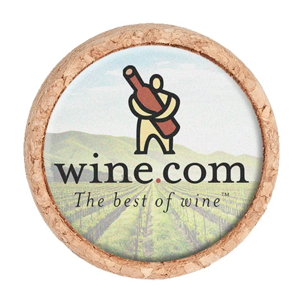 Bouchon de bouteille en liège couleur pleine