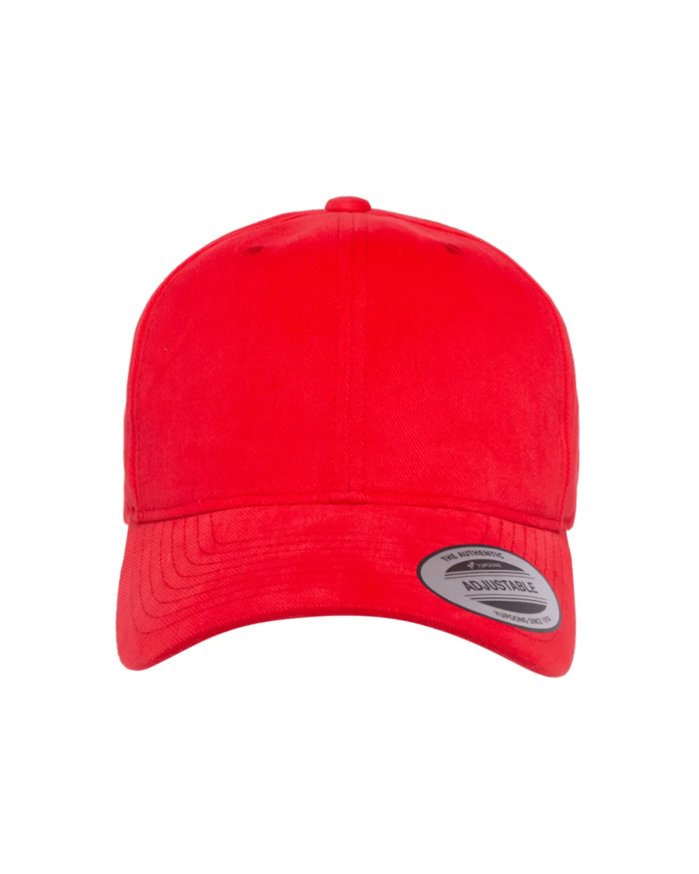 Casquette mi-profil en sergé de coton brossé pour adulte Yupoong