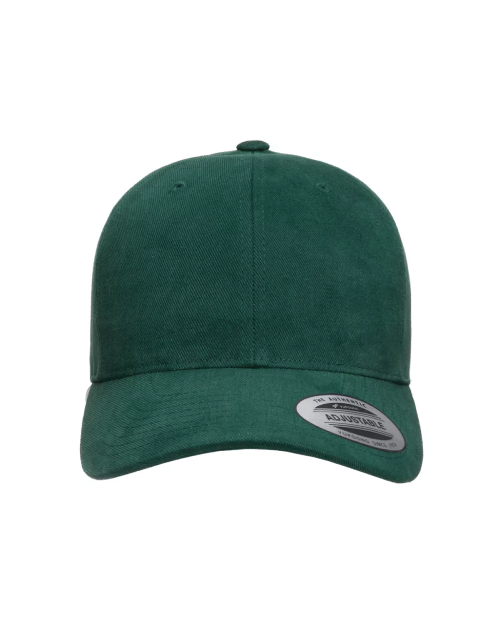 Casquette mi-profil en sergé de coton brossé pour adulte Yupoong