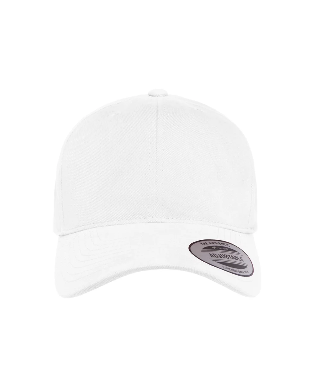 Casquette mi-profil en sergé de coton brossé pour adulte Yupoong