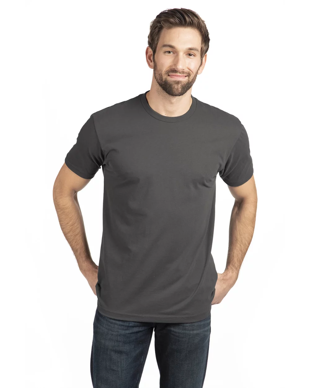 NEXT LEVEL APPAREL Men's Sueded Crew